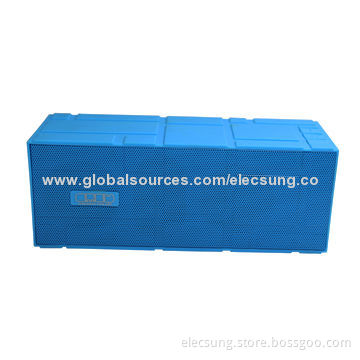 Newly Released Portable Speaker, Mondrian Style, Handsfree, Line-in, CE, FCC, RoHS Marks